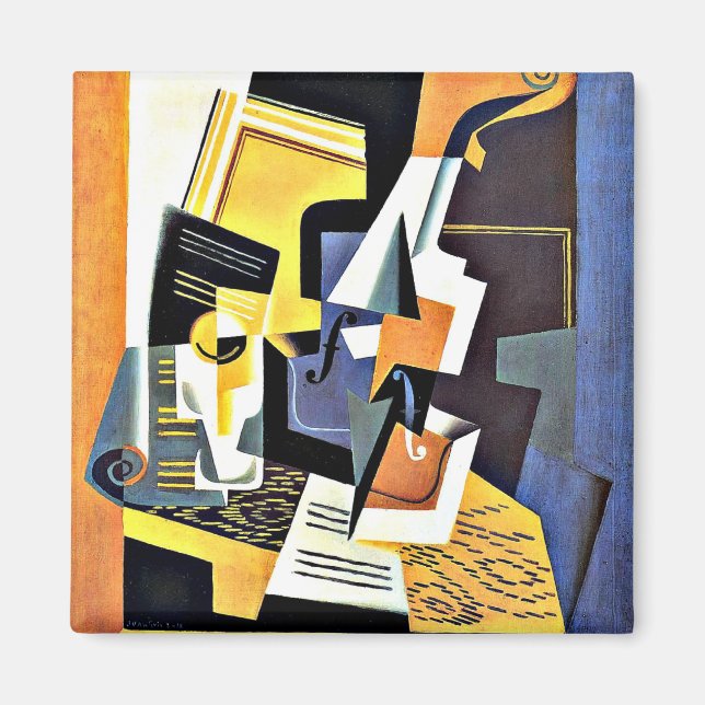 Íman Gris - Violino e Vidro (Frente)