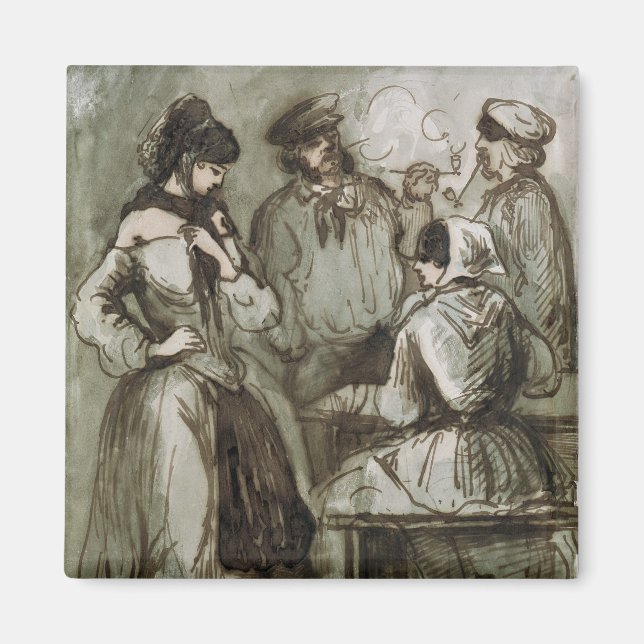 Íman Grisettes e Trabalhadores (Frente)