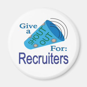 Íman Gritar para Recrutadores