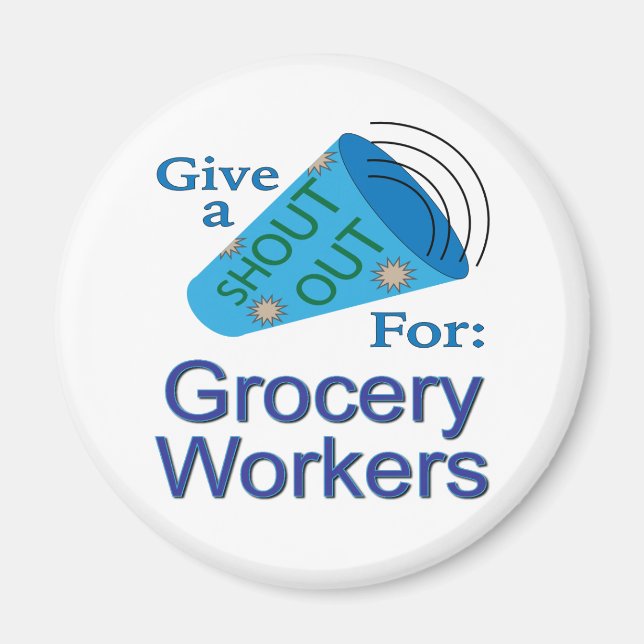 Íman Gritar para Trabalhadores da Groceraria (Frente)