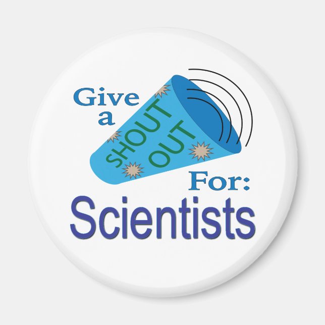 Íman Gritar por Cientistas (Frente)