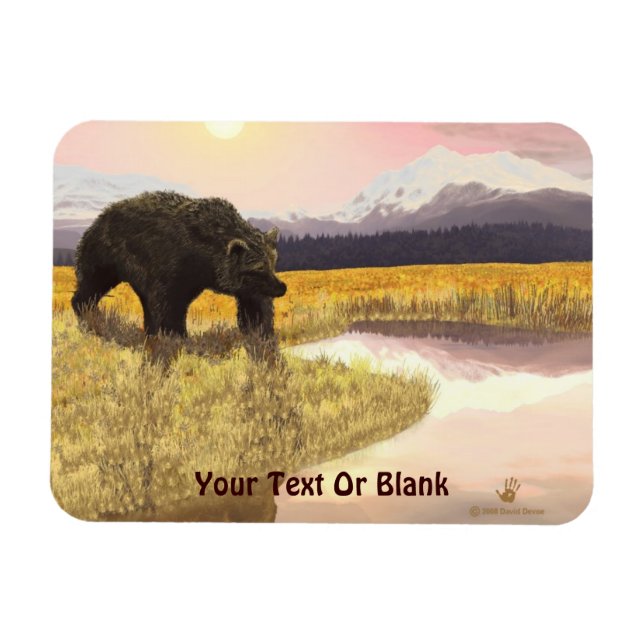 Íman Grizzly Pond (Horizontal)