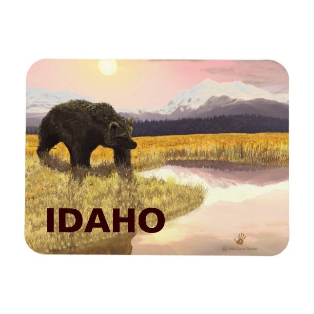 Íman Grizzly Pond (Horizontal)