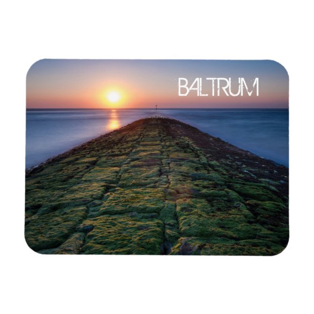 Íman Groin, Breakwater, Baltrum Island, East Frisia Po (Horizontal)