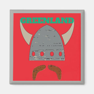 Íman GRONELÂNDIA, Cabeça de Viking