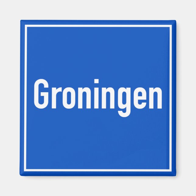 Íman Groningen Magnet | Países Baixos | Holanda (Frente)