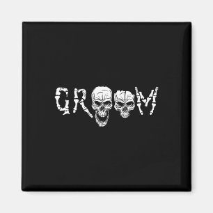 Íman Groom - Solteiro de Casamento de Halloween de Skel