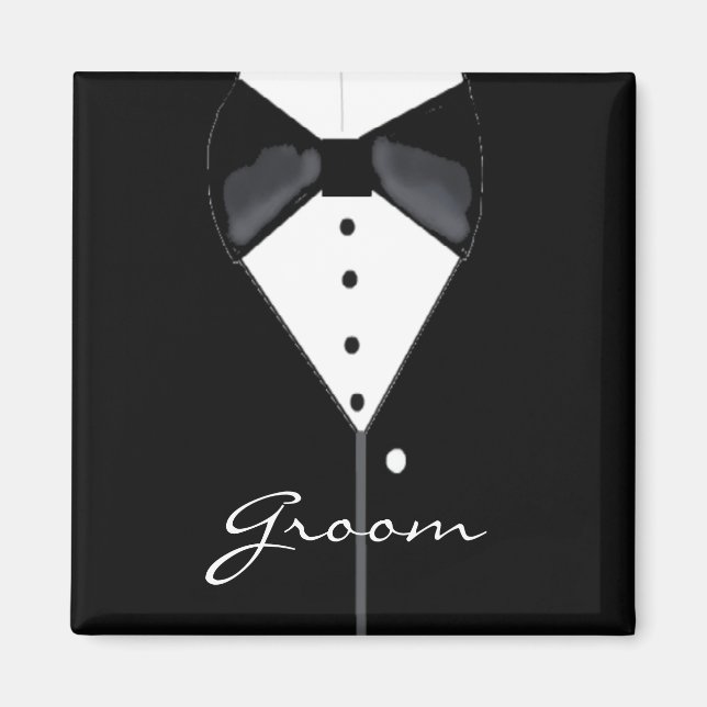 Íman Groom Tuxedo (Frente)