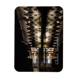 Íman "Groot Vleeshuis", Gand, Bélgica, à noite