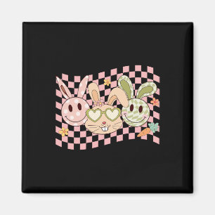 Íman Groovny Bunny Sorria Rosto Felz pascoa Dia Coelho