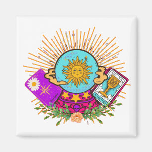 Íman Groovy Crystal Ball