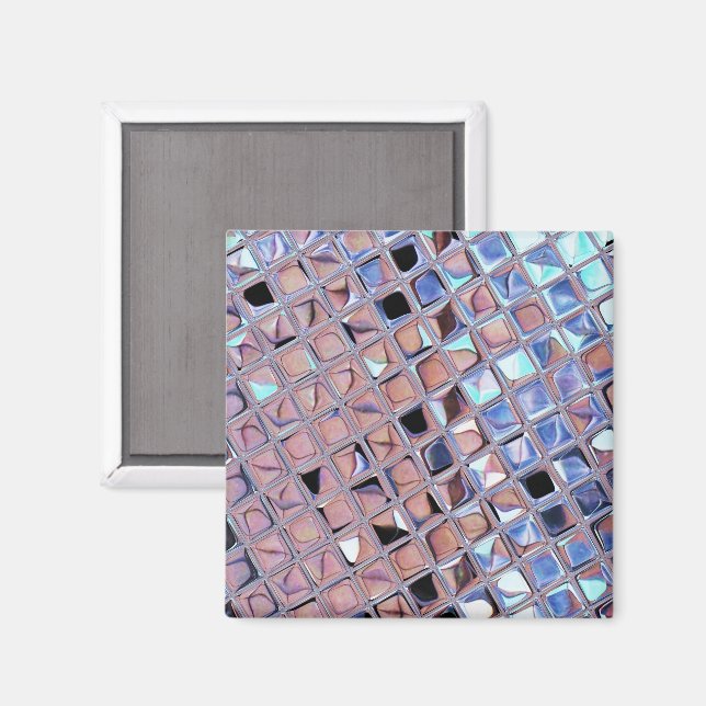 Íman Groovy Disco Mirror Ball para Dance Party (Front/Back)