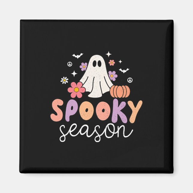 Íman Groovy Ghost Spooky Season (Frente)