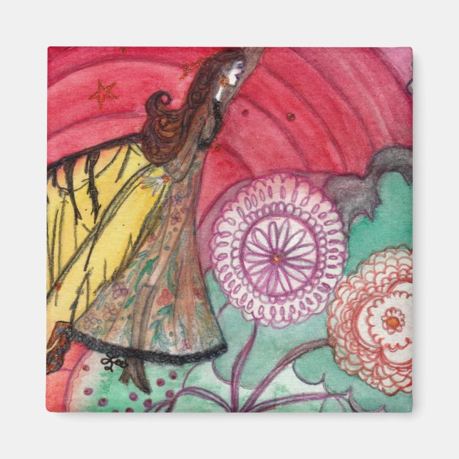 Íman Groovy Gloria (Frente)