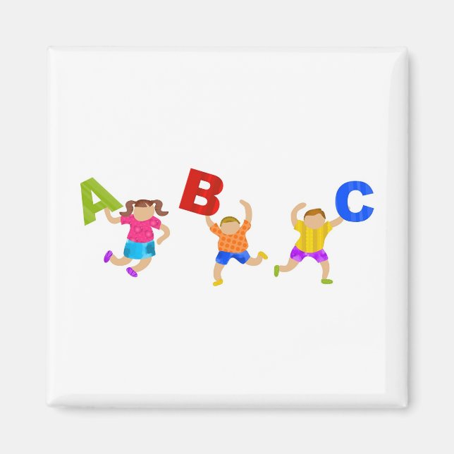 Íman Groovy Letters (Frente)