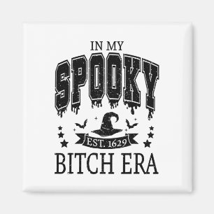 Íman Groovy Na Minha Época Estranha Halloween De Mão Es