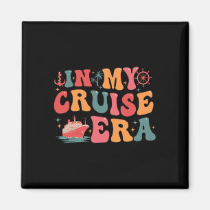 Íman Groovy Retro Na Minha Era Do Cruise Férias Crui