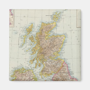 Íman Grossbritannien, Irlanda - Mapa do Reino Unido, Ir