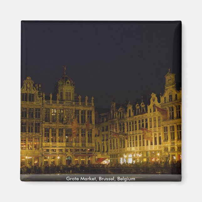 Íman Grote Market, Bruxelas, Bélgica (Frente)