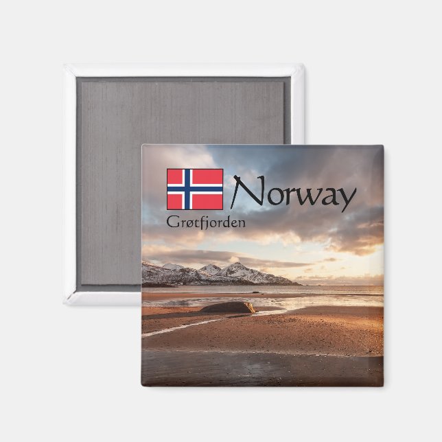 Íman Grotfjorden Norway (Front/Back)