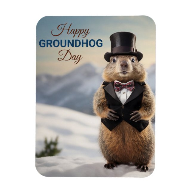 Íman Groundhog (Vertical)