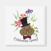 Groundhog das Flores de Mola do Arco Superior do C