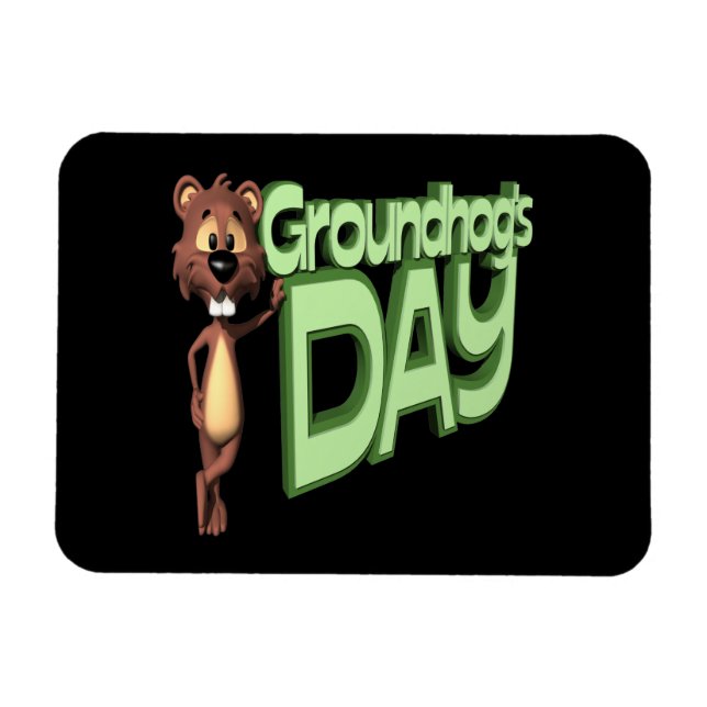 Íman Groundhogs Day (Horizontal)