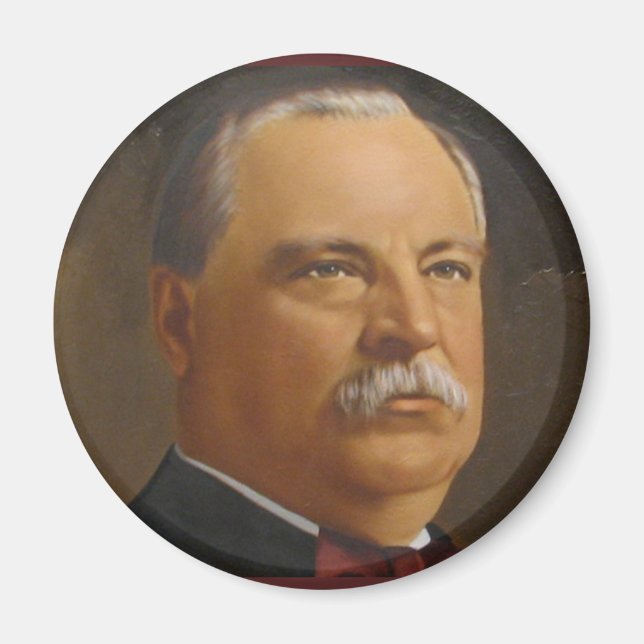 Íman Grover Cleveland 22 e 24 (Frente)