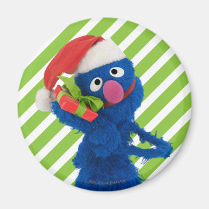 Íman Grover de Chapéu de Papai Noel
