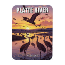 Gruas-do-sul do Rio Platte Viagem Nebraska