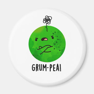 Íman Grum-pea Grumpy Pea Veggie Pun
