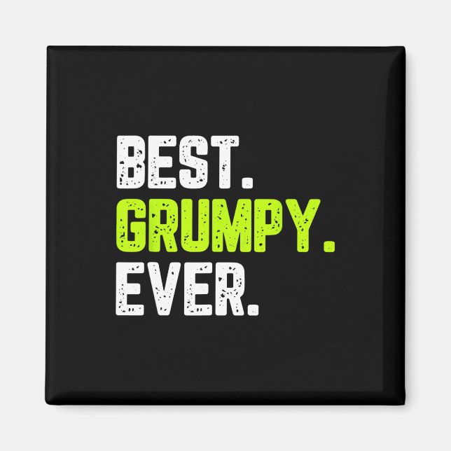 Íman Grumpy Ever Family Engraçado (Frente)