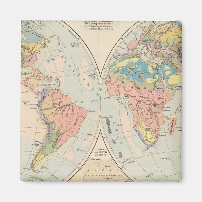 Íman Grund u Boden - Mapa do Atlas do Solo (Frente)