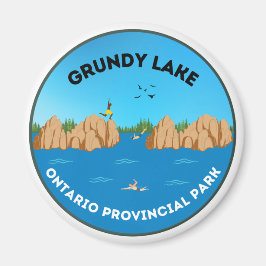 Íman Grundy Lake Ontario Provincial Park Magnet