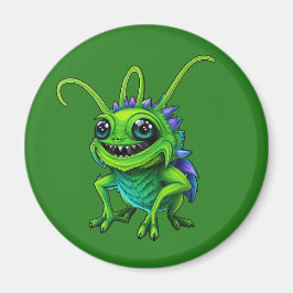 Íman Grüne Monster-Grille -