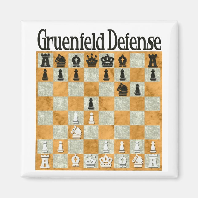 Íman Grünfeld Defense (Frente)