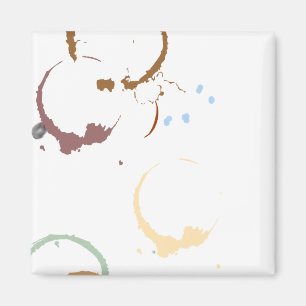 Íman Grunge Coffestain Magnet