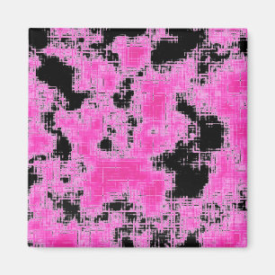 Íman Grunge cor-de-rosa