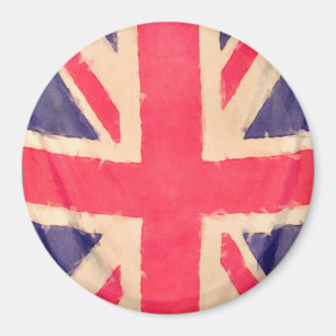 Íman Grunge da BANDEIRA de UNION JACK