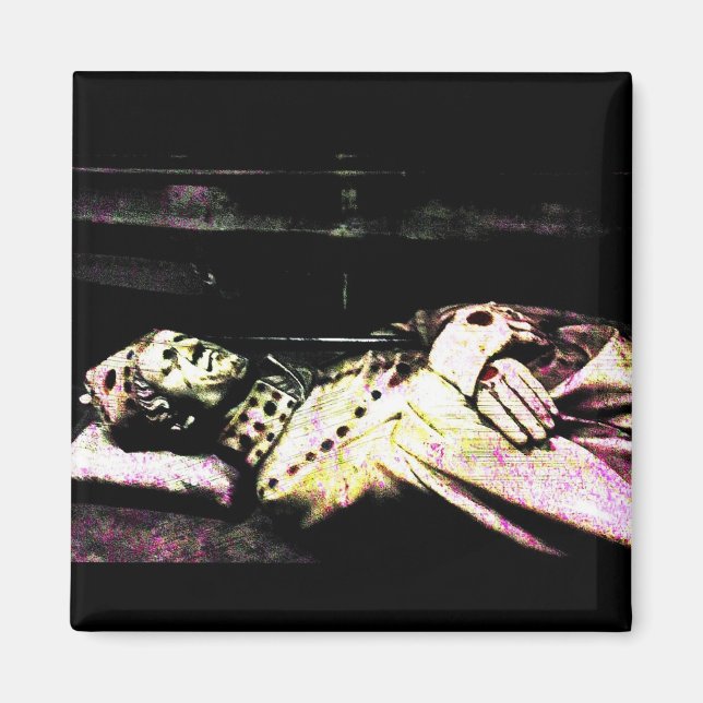 Íman Grunge da Estátua do Notre Dame (Frente)