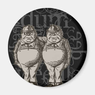 Íman Grunge de Tweedledum & de Tweedledee (única