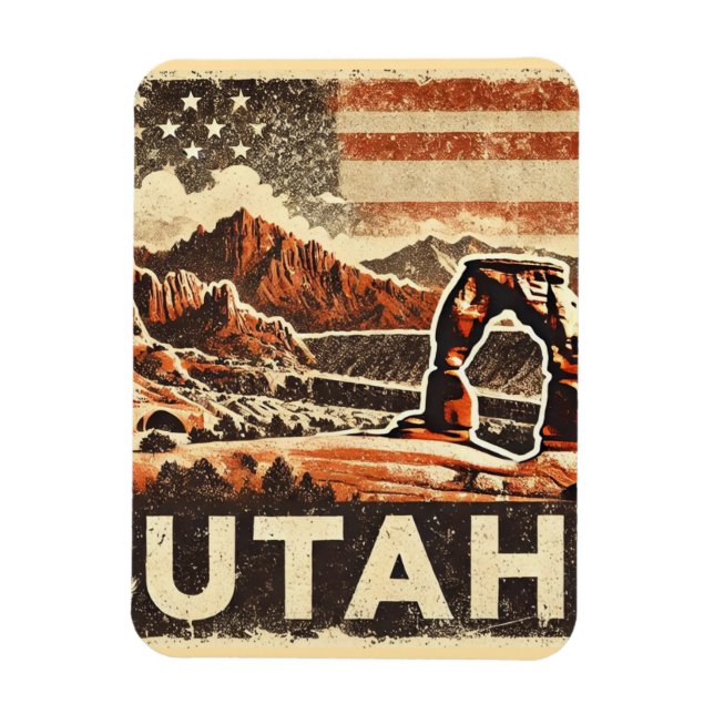 Íman Grunge Distante Utah (Vertical)