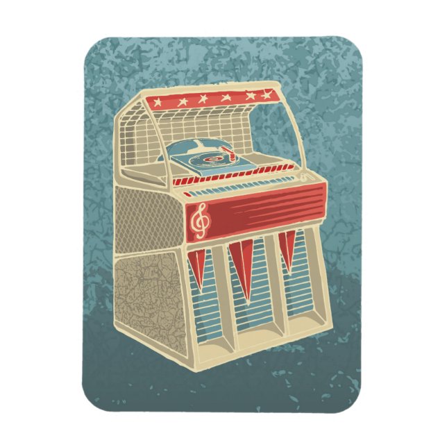 Íman Grunge Jukebox (Vertical)
