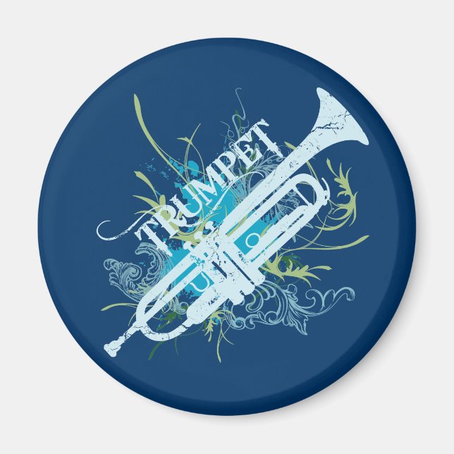 Íman Grunge Trumpet Magnet (Frente)