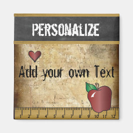 Íman Grunge Vintage - Design do Professor Rustic