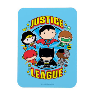 Íman Grupo da Liga da Justiça de Chibi