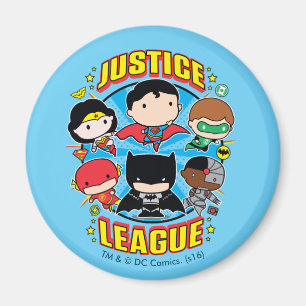 Íman Grupo da Liga da Justiça de Chibi