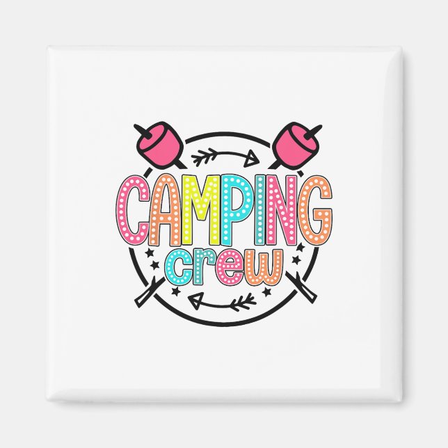 Íman Grupo de Camping Familiar Equipe de Camping Corres (Frente)