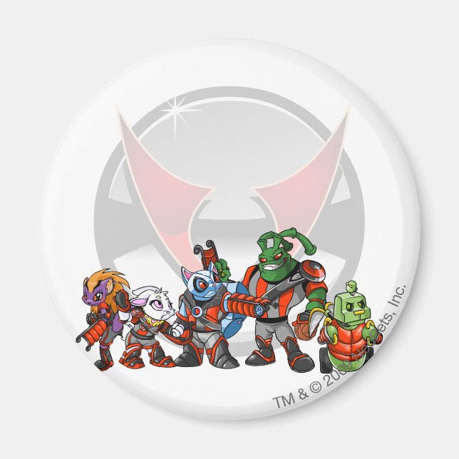 Íman Grupo de Estação Espacial do Team Virtupets (Frente)