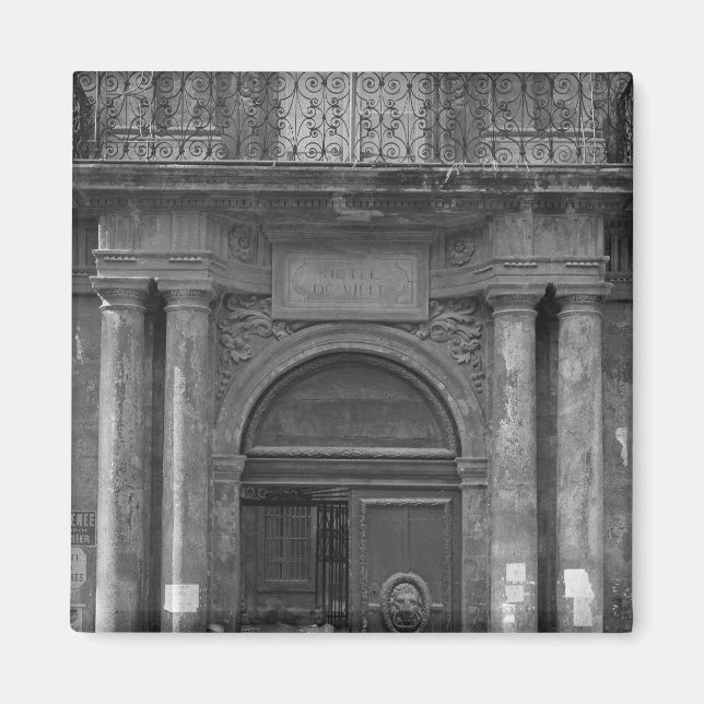 Íman Grupo de estudantes que saem do Hotel de Ville (Frente)